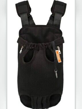 NICREW Dog Carrier, Hands Free Pet Backpack for Traveling, Legs Out Front Facing